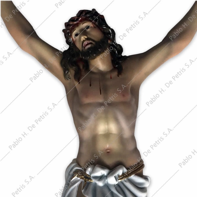A279 Cristo en agonía-80 cm- Imagen Española