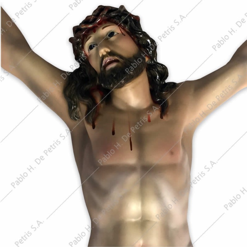 A279 Cristo en agonía-80 cm- Imagen Española