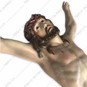 A279 Cristo en agonía-80 cm- Imagen Española