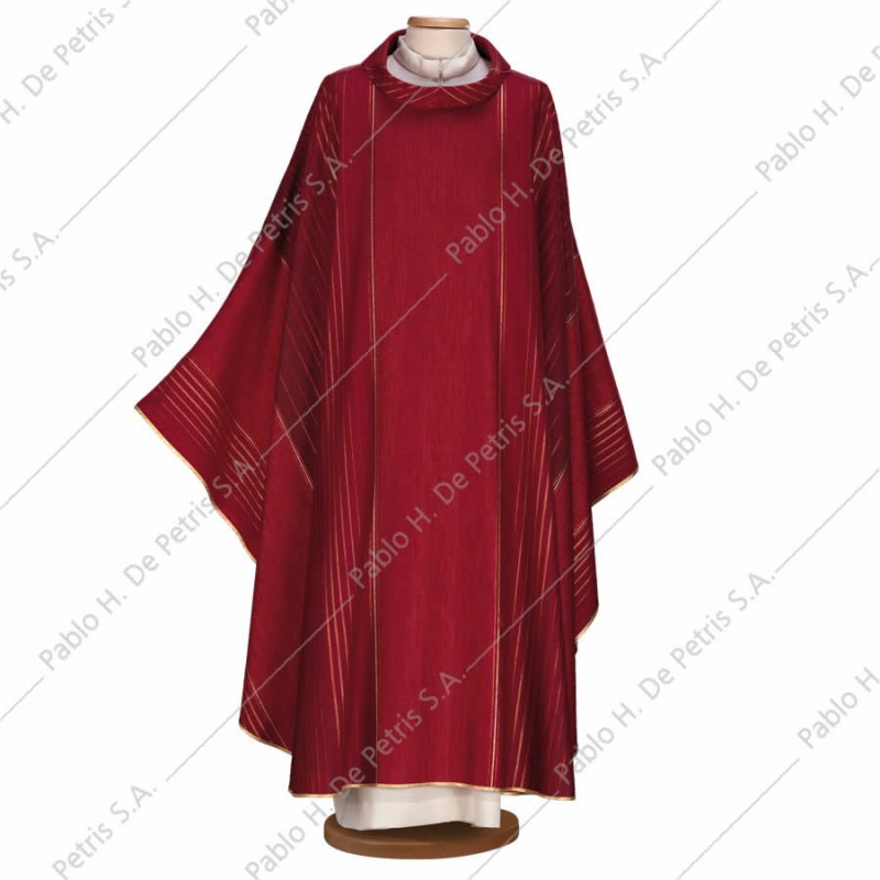 K 65-2010 - Rojo - Casulla italiana K 65-2010 - Rojo - Casulla italiana