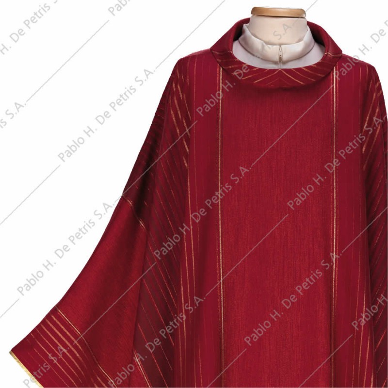 K 65-2010 - Rojo - Casulla italiana K 65-2010 - Rojo - Casulla italiana