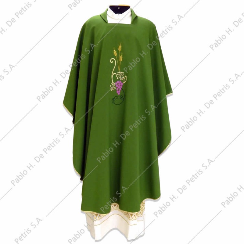 K 65-469 - Verde - Casulla italiana K 65-469 - Verde - Casulla italiana