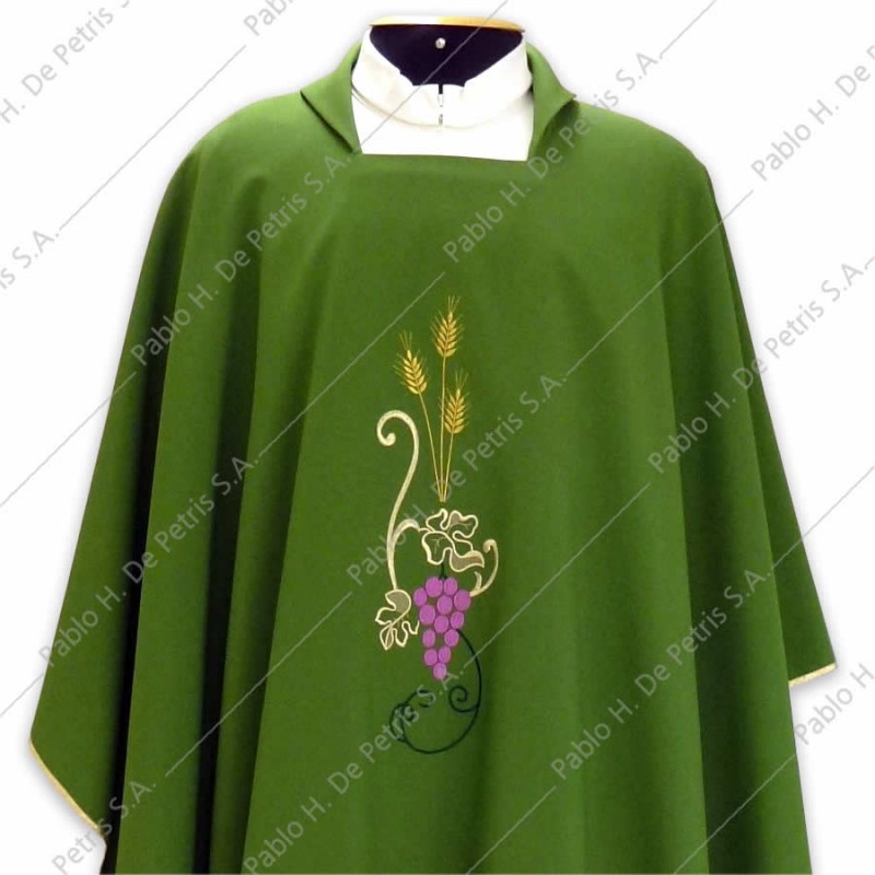 K 65-469 - Verde - Casulla italiana K 65-469 - Verde - Casulla italiana