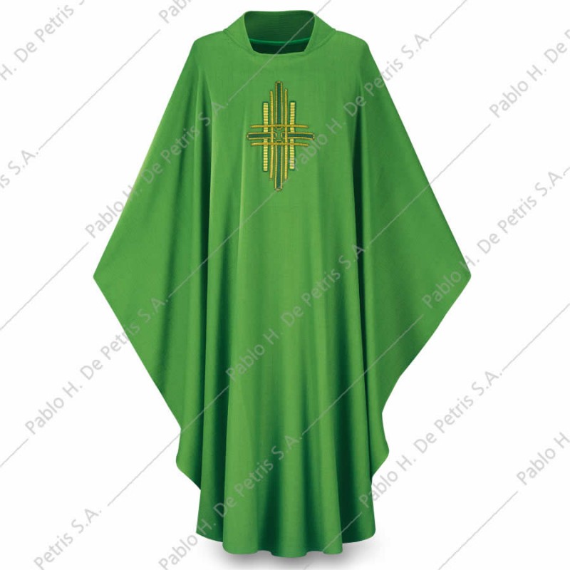 S 3174-Verde - Casulla Slabbinck - Bélgica S 3174-Verde - Casulla Slabbinck - Bélgica