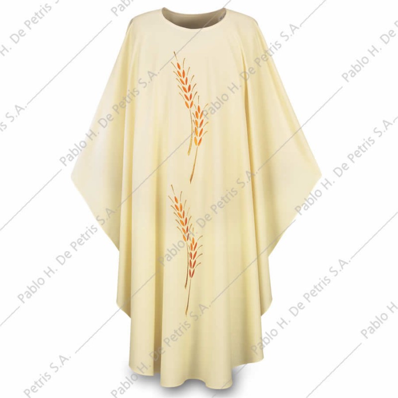 S 3277-Blanco - Casulla Slabbinck - Bélgica S 3277-Blanco - Casulla Slabbinck - Bélgica