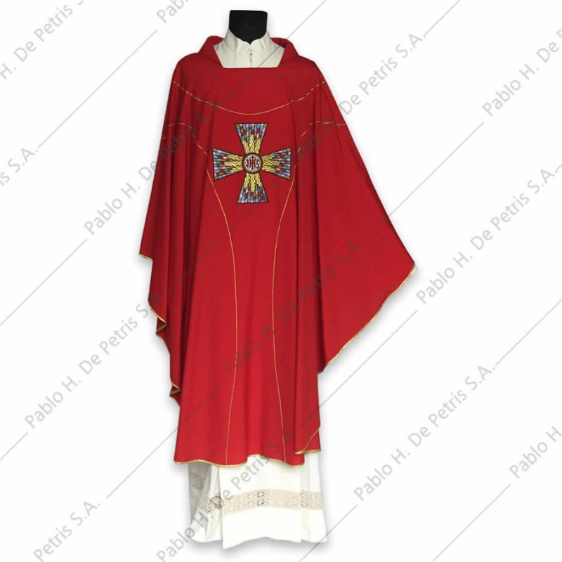 F 301 - Rojo - Casulla italiana F 301 - Rojo - Casulla italiana