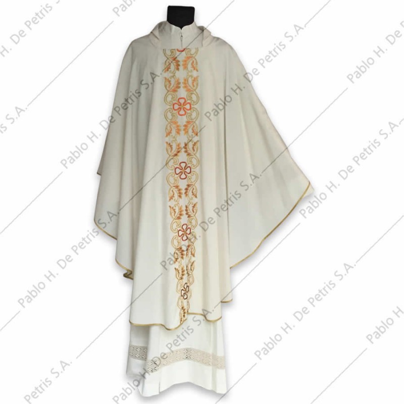F 303 - Blanco - Casulla italiana F 303 - Blanco - Casulla italiana
