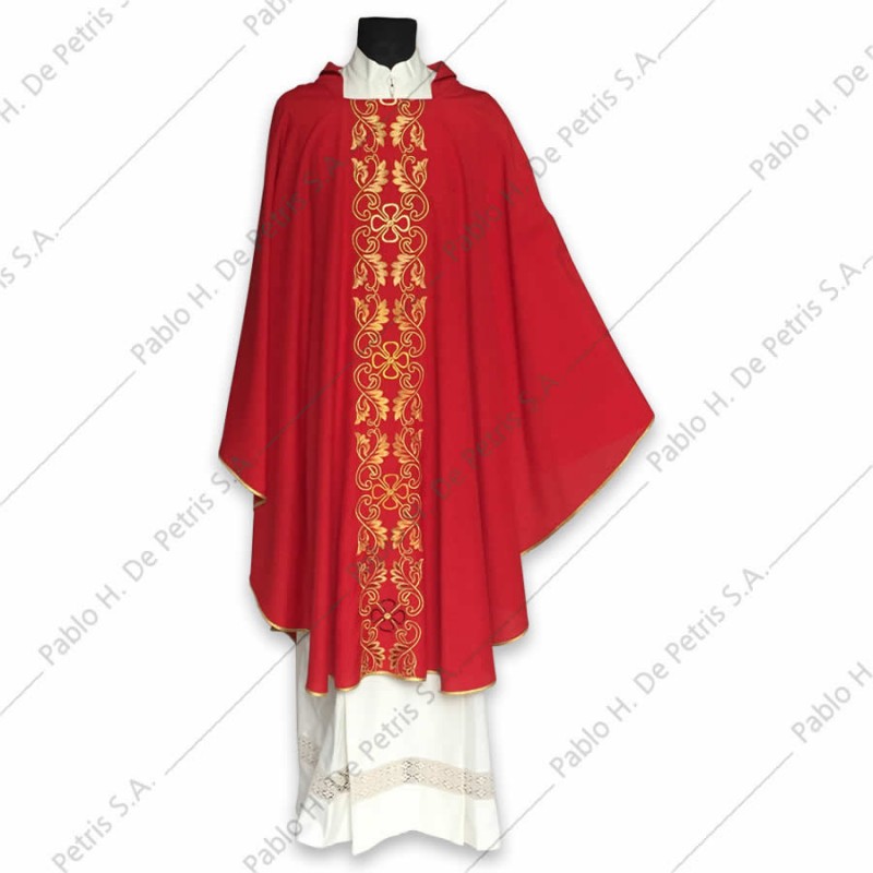 F 303 - Rojo - Casulla italiana F 303 - Rojo - Casulla italiana