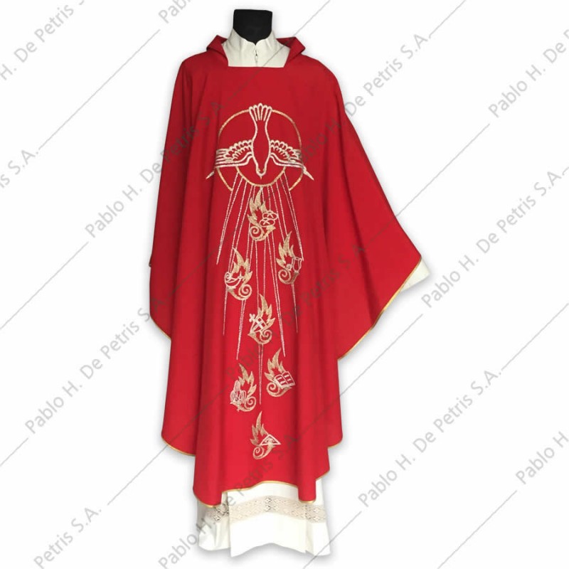 F 407 - Rojo - Casulla italiana F 407 - Rojo - Casulla italiana