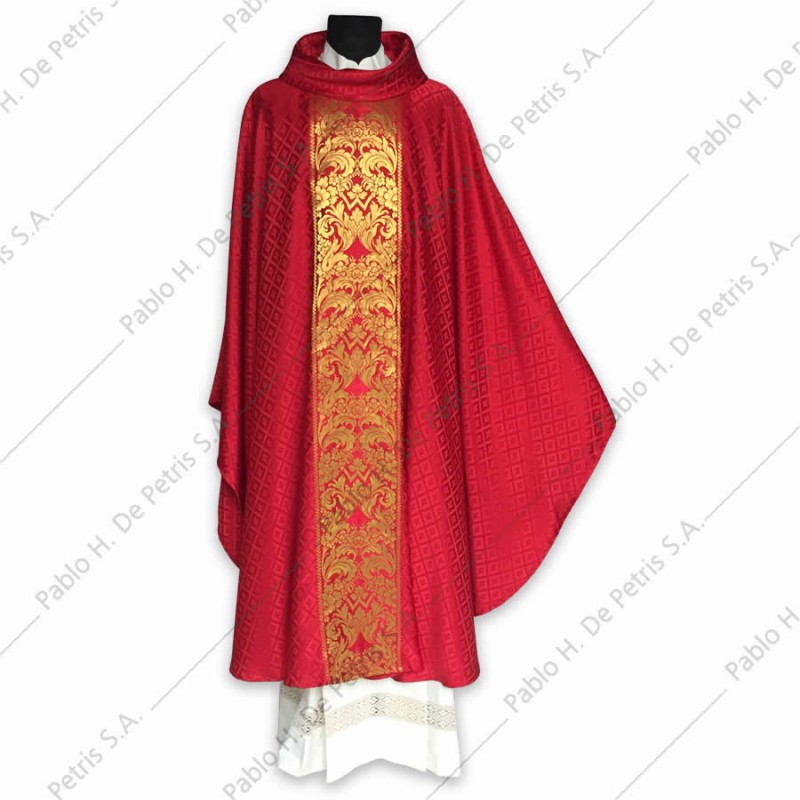 H 6592 - Rojo - Casulla italiana H 6592 - Rojo - Casulla italiana