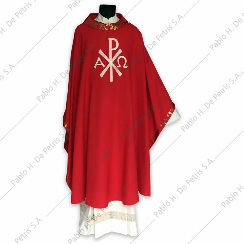 J 561 - Rojo - Casulla italiana J 561 - Rojo - Casulla italiana