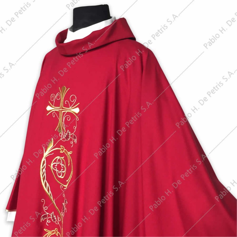 K 65-11648 - Rojo - Casulla italiana K 65-11648 - Rojo - Casulla italiana