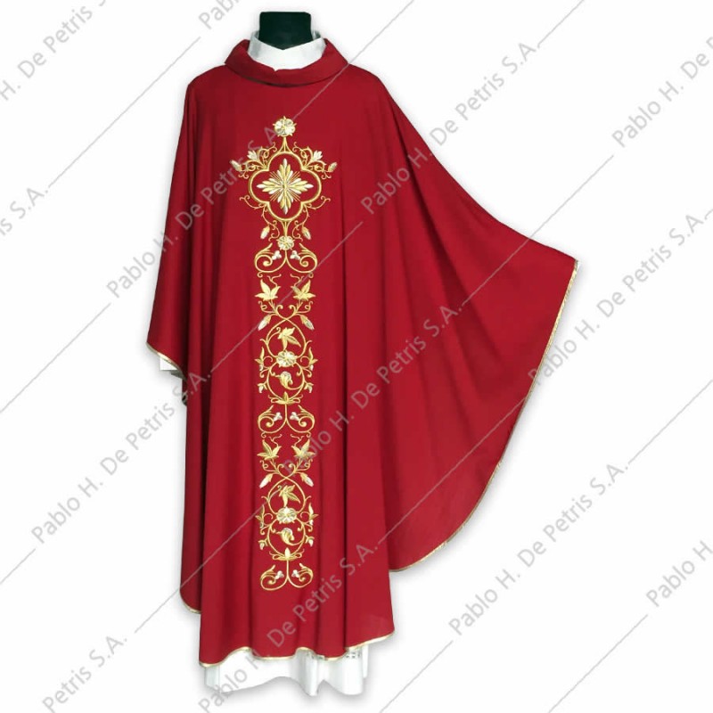 K 65-13056 - Rojo - Casulla italiana K 65-13056 - Rojo - Casulla italiana