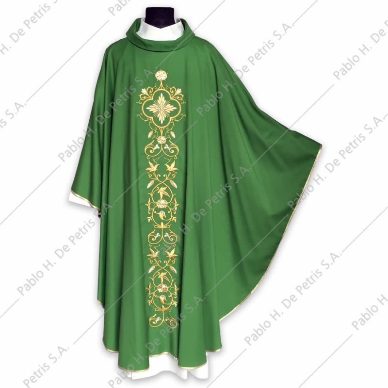 K 65-13056 - Verde - Casulla italiana K 65-13056 - Verde - Casulla italiana