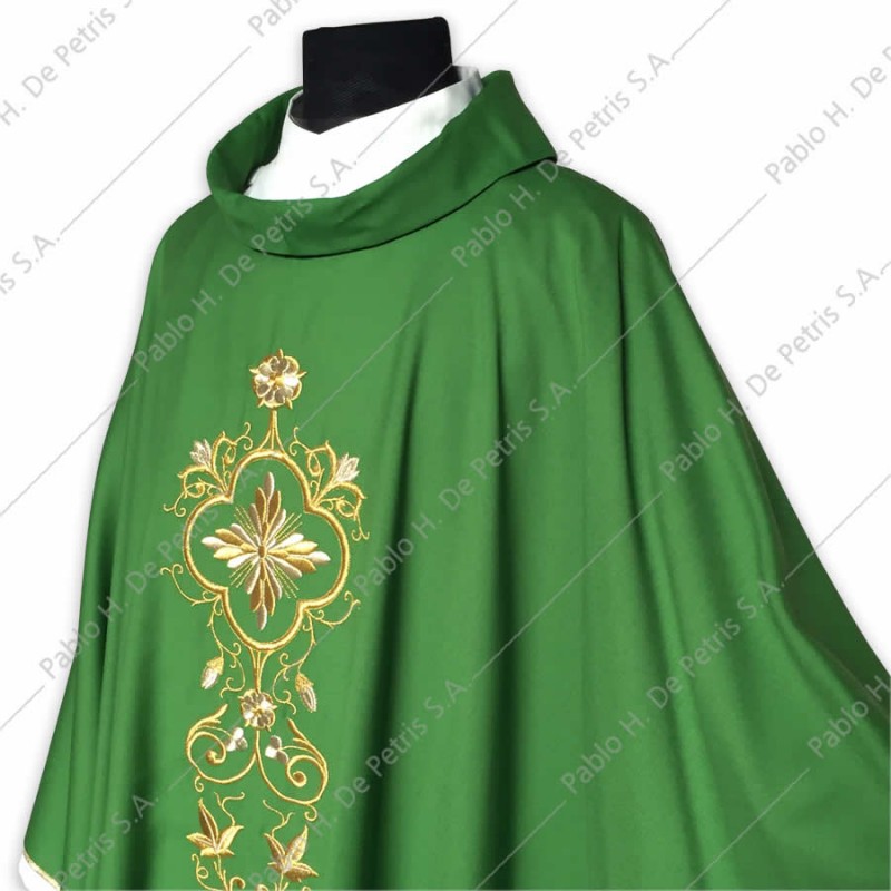 K 65-13056 - Verde - Casulla italiana K 65-13056 - Verde - Casulla italiana