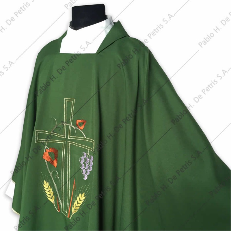 K 65-403 - Verde - Casulla italiana K 65-403 - Verde - Casulla italiana