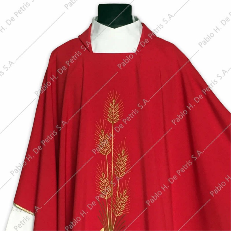K 65-408 - Rojo - Casulla italiana K 65-408 - Rojo - Casulla italiana