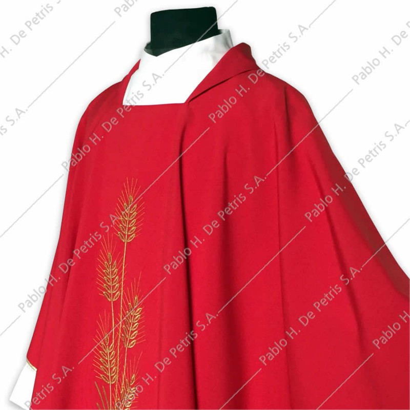K 65-408 - Rojo - Casulla italiana K 65-408 - Rojo - Casulla italiana