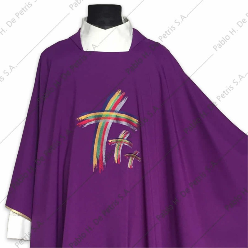 K 65-476 - Morado - Casulla italiana K 65-476 - Morado - Casulla italiana