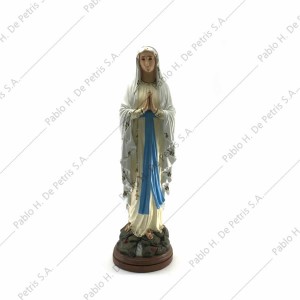 0758 Virgen de Lourdes - Imagen Italianaa para exterior