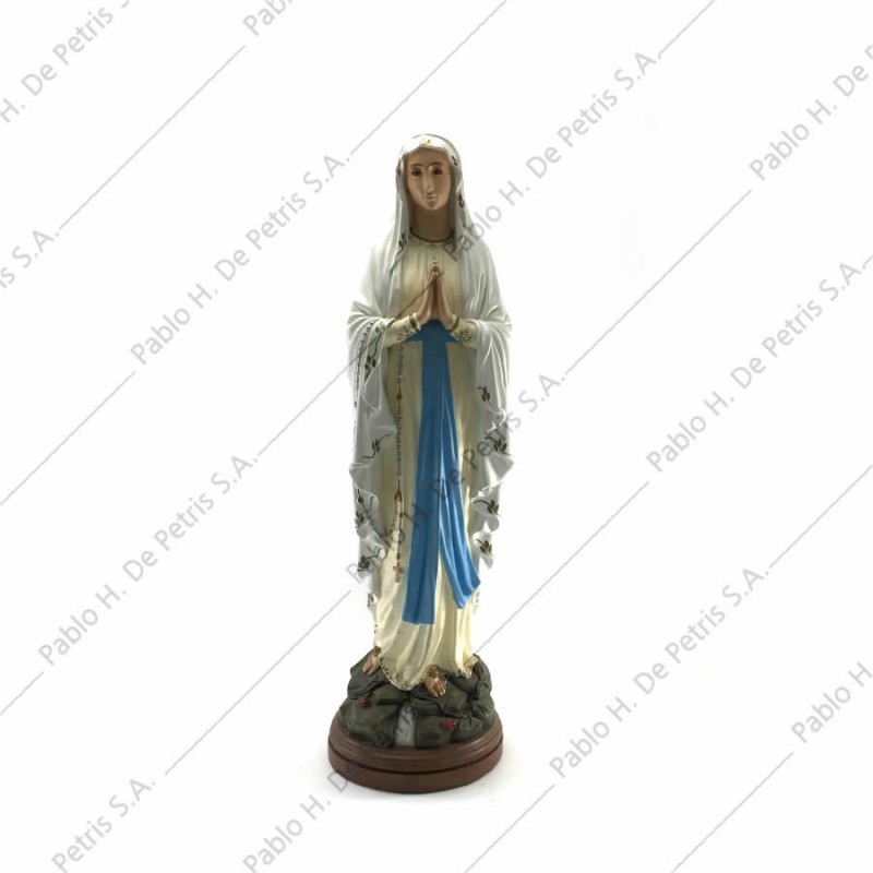 0758 Virgen de Lourdes - Imagen Italianaa para exterior 0758 Virgen de Lourdes - Imagen Italianaa para exterior