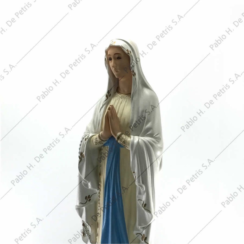 0758 Virgen de Lourdes - Imagen Italianaa para exterior 0758 Virgen de Lourdes - Imagen Italianaa para exterior