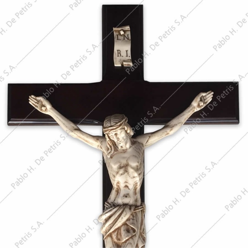 1093 Cristo muerto con cruz-40 cm - Imagen Italiana