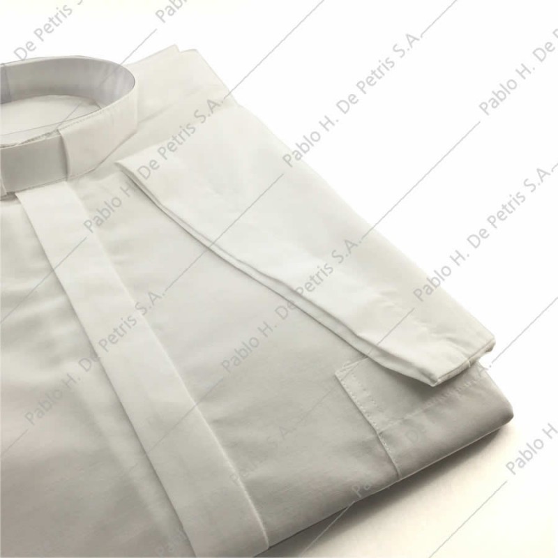 7762-Blanco - Camisa manga corta