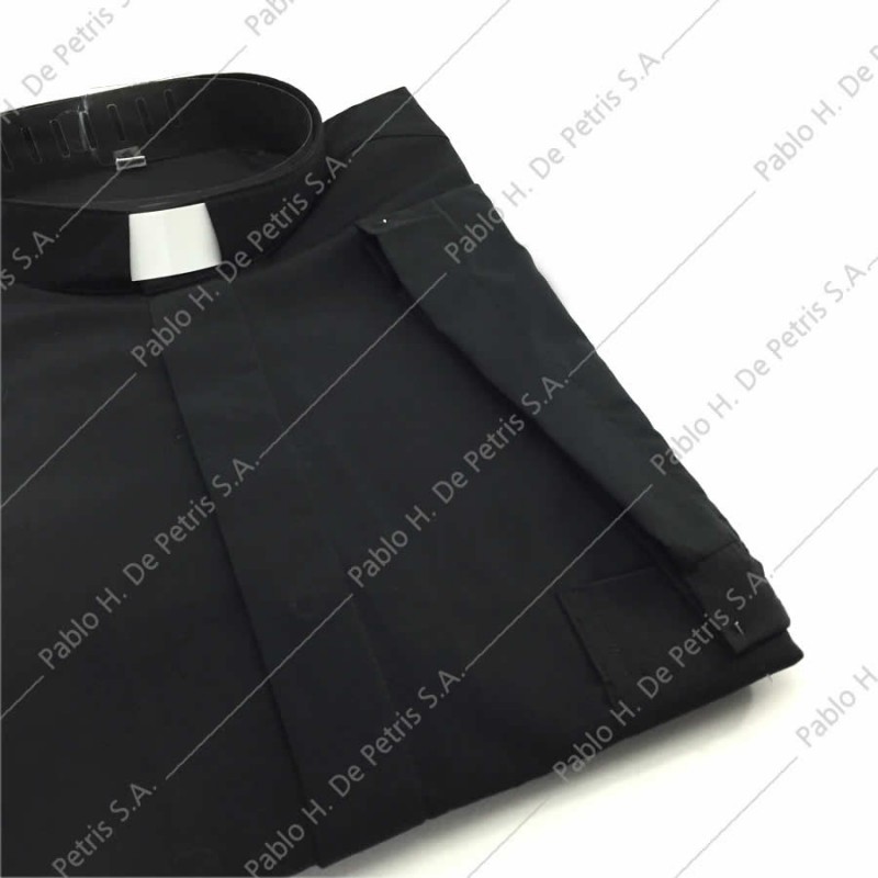 7762-Negro - Camisa manga corta