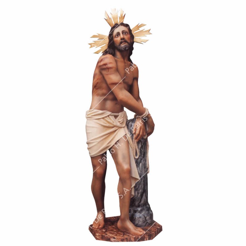 A33-A Jesús en la columna - Imagen Española A33-A Jesús en la columna - Imagen Española