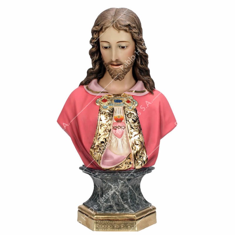 A48 Sagrado Corazón - Busto - Imagen Española A48 Sagrado Corazón - Busto - Imagen Española