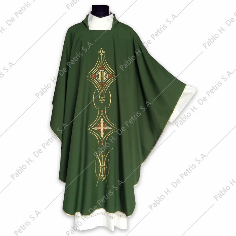 K 65-229 - Verde - Casulla italiana K 65-229 - Verde - Casulla italiana