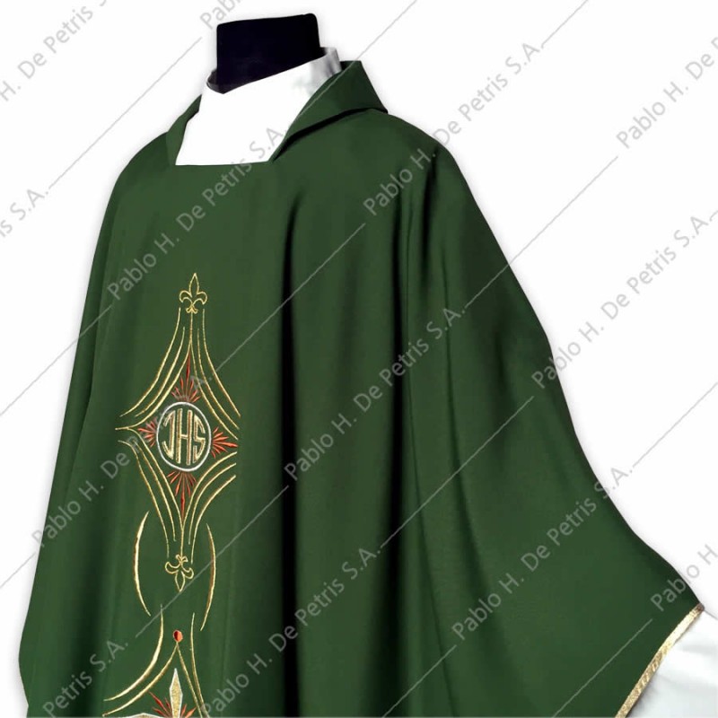 K 65-229 - Verde - Casulla italiana K 65-229 - Verde - Casulla italiana