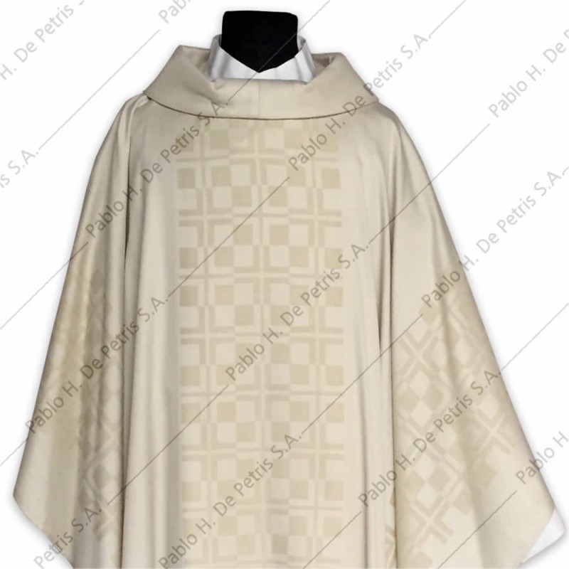 S 3446 - Blanco - Casulla Slabbinck - Bélgica S 3446 - Blanco - Casulla Slabbinck - Bélgica