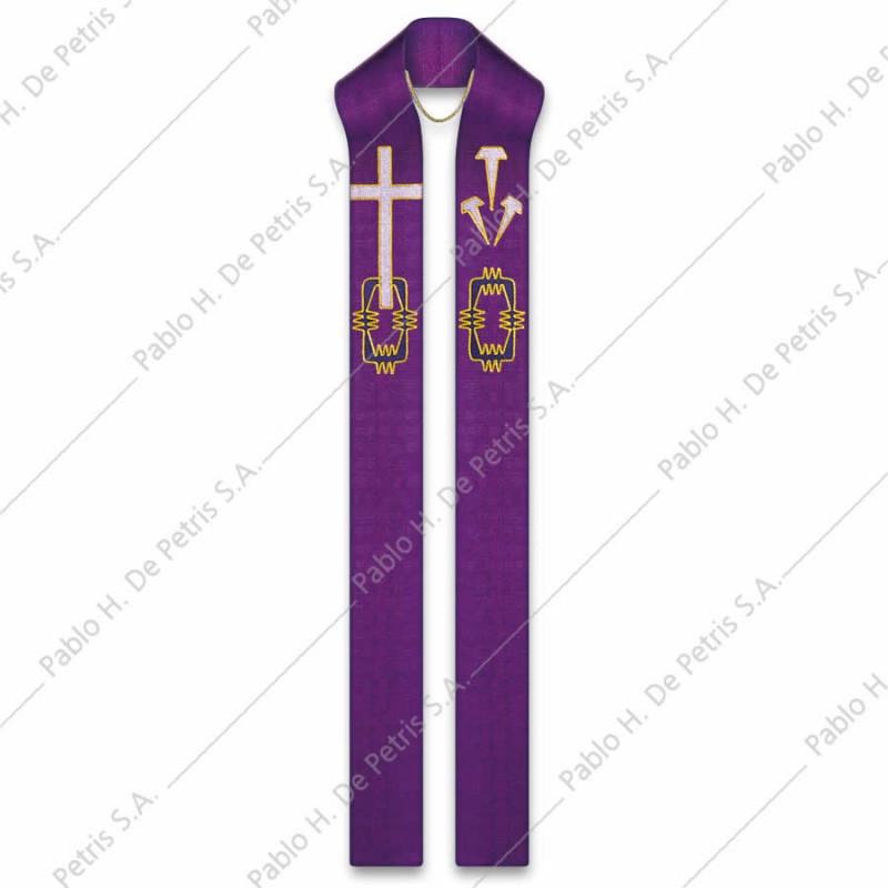 S 50-2512 - Morado - Estola Slabbinck - Bélgica S 50-2512 - Morado - Estola Slabbinck - Bélgica