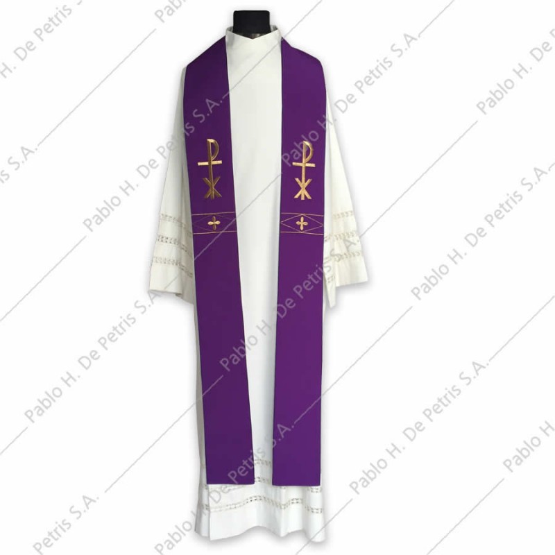 F 28-Morado - Estola Italiana F 28-Morado - Estola Italiana