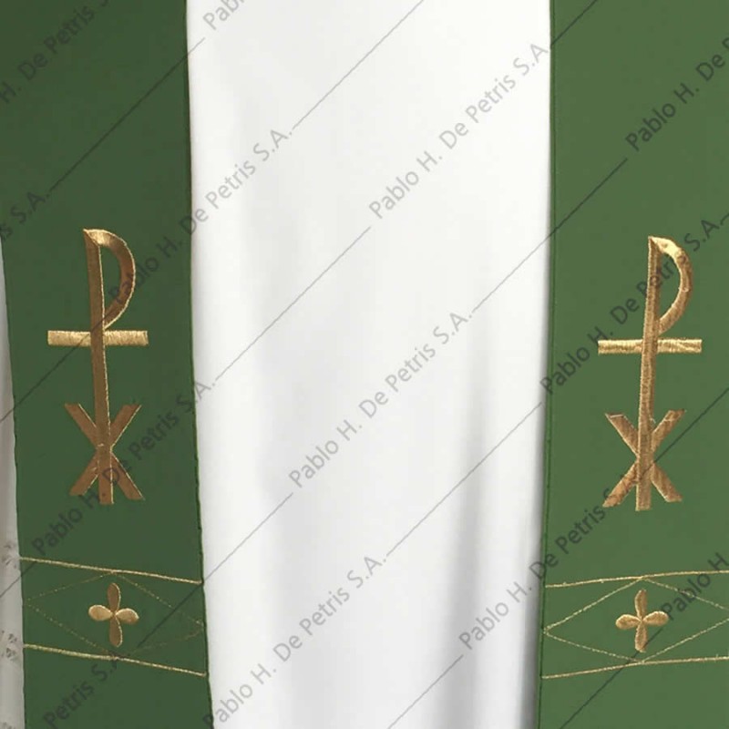 F 28- Verde - Estola Italiana F 28- Verde - Estola Italiana