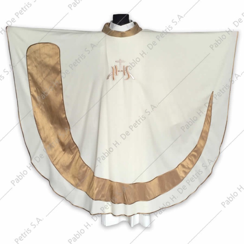 K 65-12740 - Blanco - Casulla italiana K 65-12740 - Blanco - Casulla italiana