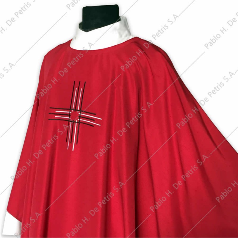 S 2658 - Rojo - Casulla Slabbinck - Bélgica S 2658 - Rojo - Casulla Slabbinck - Bélgica