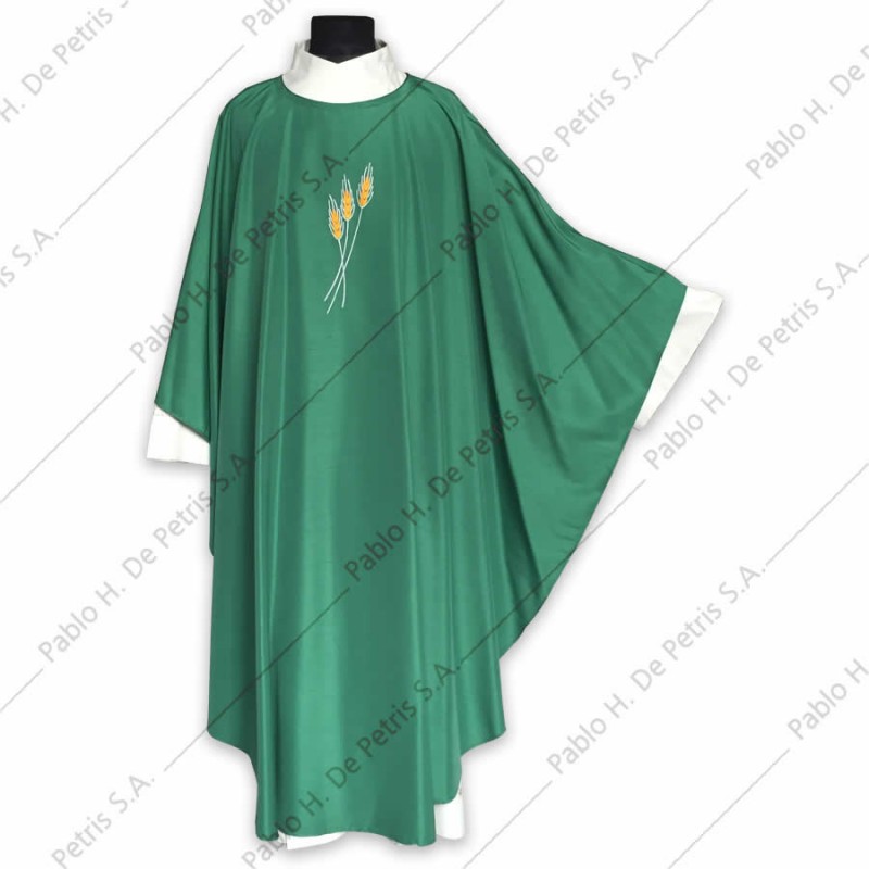 S 2659 - Verde - Casulla Slabbinck - Bélgica S 2659 - Verde - Casulla Slabbinck - Bélgica