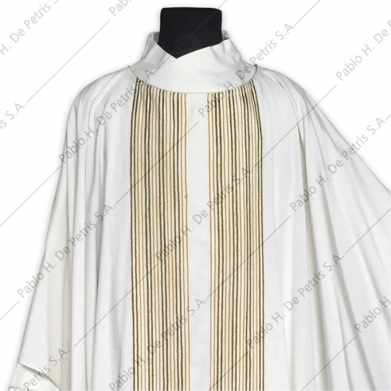 S 2661 - Blanco - Casulla Slabbinck - Bélgica S 2661 - Blanco - Casulla Slabbinck - Bélgica