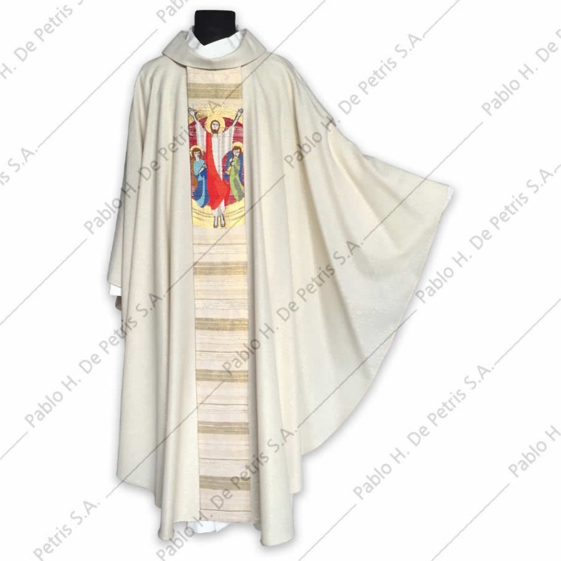 S 2786 - Blanco - Casulla Slabbinck - Bélgica S 2786 - Blanco - Casulla Slabbinck - Bélgica