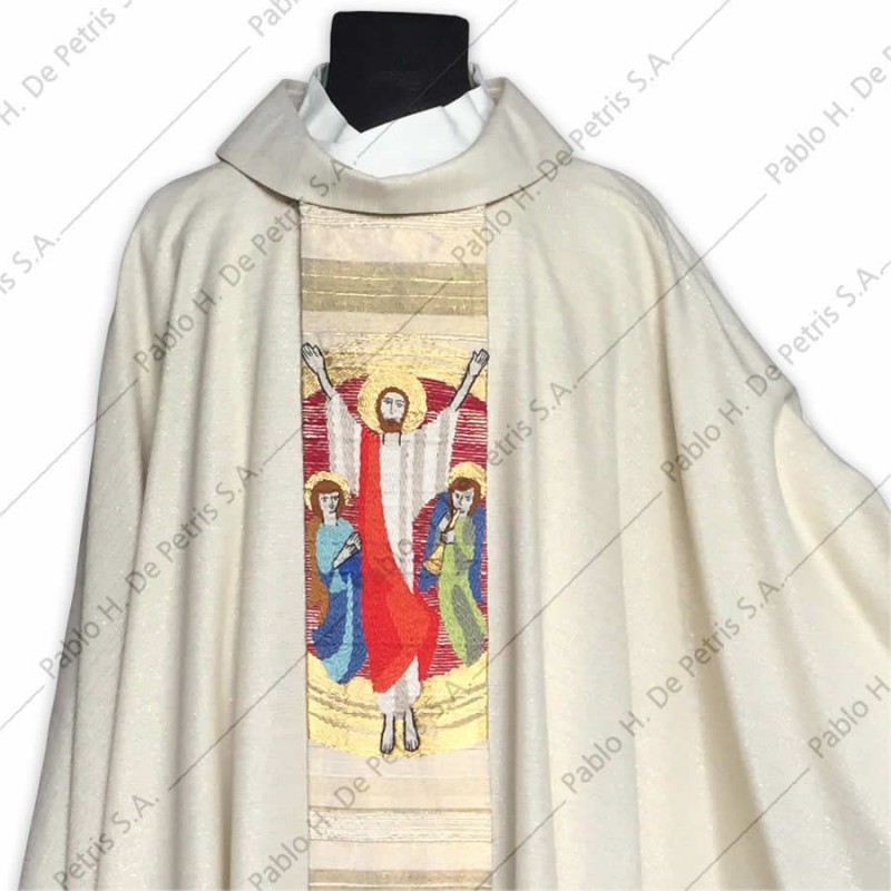 S 2786 - Blanco - Casulla Slabbinck - Bélgica S 2786 - Blanco - Casulla Slabbinck - Bélgica