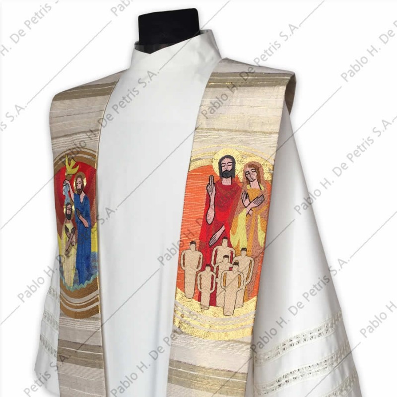 S 2814-Blanco - Estola Slabbinck - Bélgica S 2814-Blanco - Estola Slabbinck - Bélgica