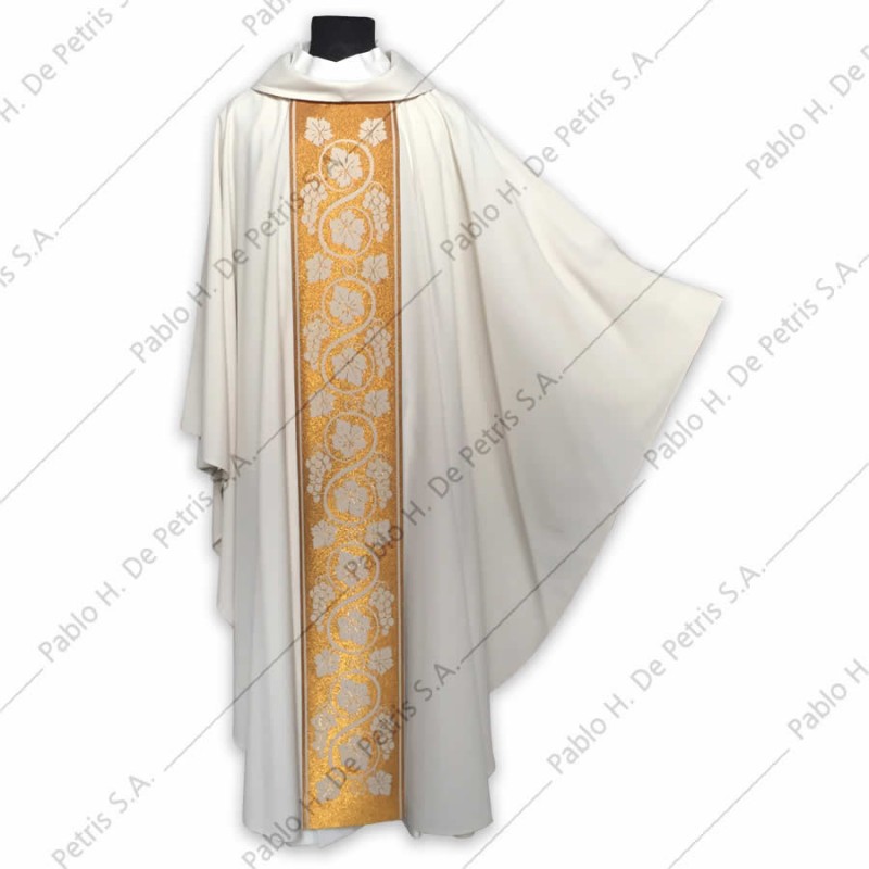 S 3673 - Blanco - Casulla Slabbinck - Bélgica S 3673 - Blanco - Casulla Slabbinck - Bélgica