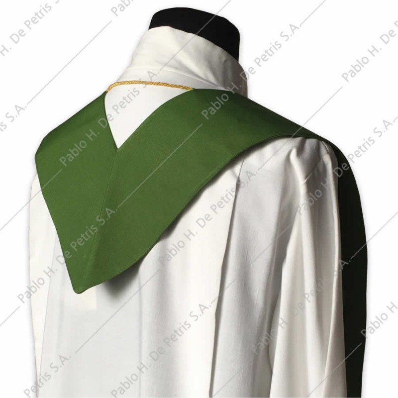 K 80/15316- Verde - Estola Italiana K 80/15316- Verde - Estola Italiana
