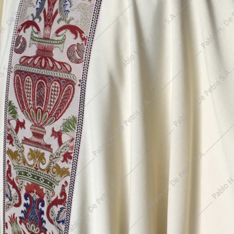 S 2749 - Blanco - Casulla Slabbinck - Bélgica S 2749 - Blanco - Casulla Slabbinck - Bélgica