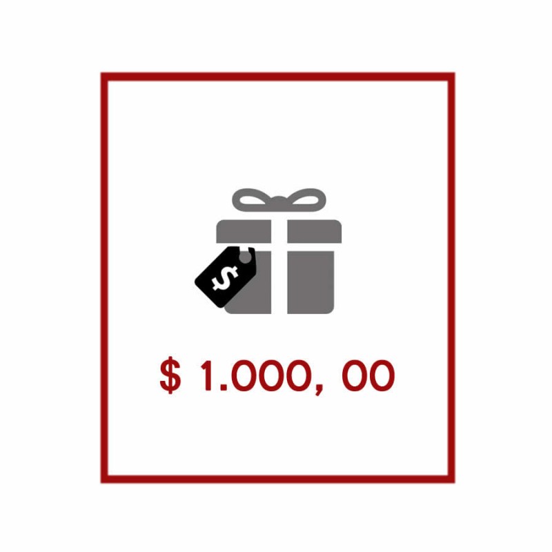 Tarjeta de regalo Tarjeta de regalo