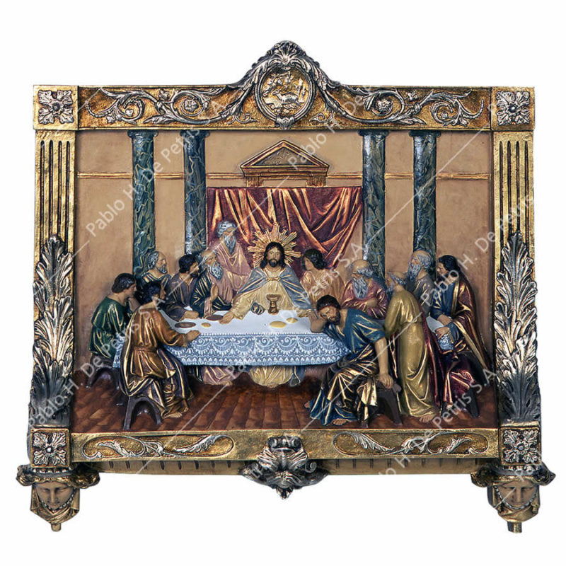 A227-Ultima-Cena A227 Relieve Última Cena - Imagen Española