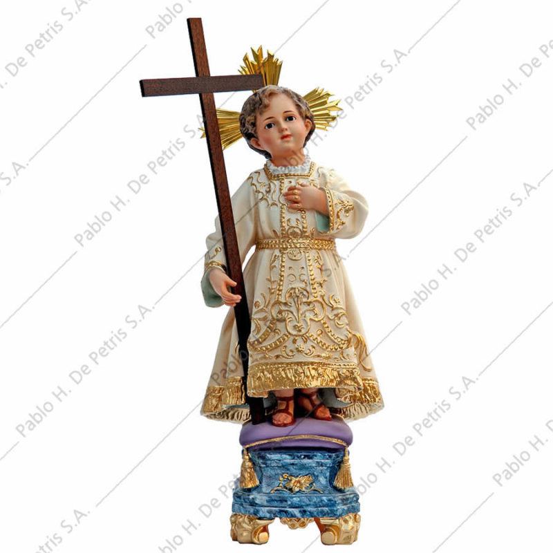 M153-Nino-Jesus M153 Niño Jesús con cruz - Imagen Española